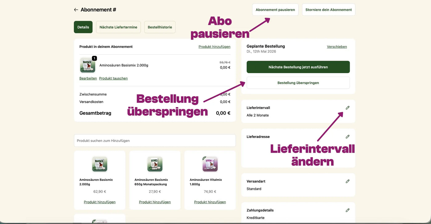 Screenshot der Anleitung