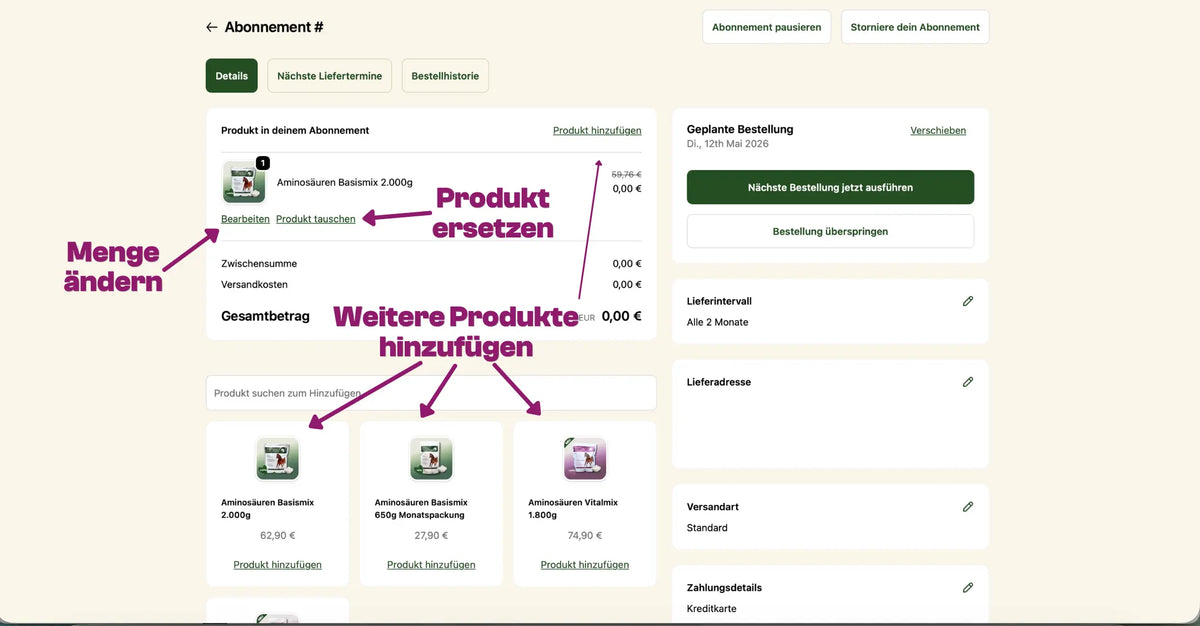 Screenshot der Anleitung