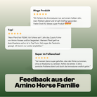 Kundenfeedback zu Amino Horse Produkten